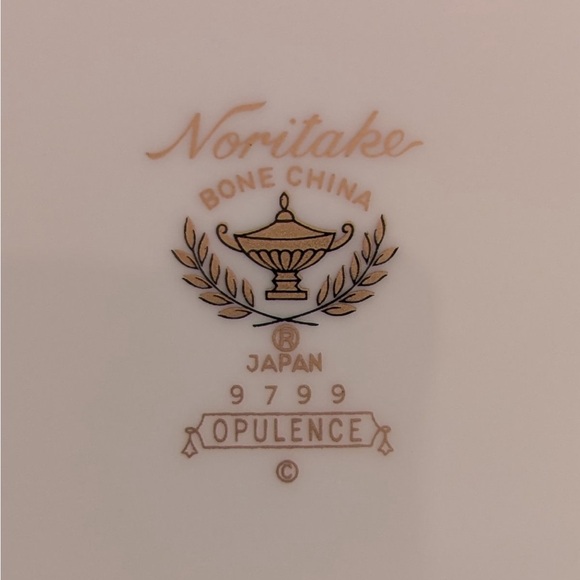 Noritake Opulence Bone China 6 5/8” Bread & Butter Plate NWOT. - Picture 2 of 2